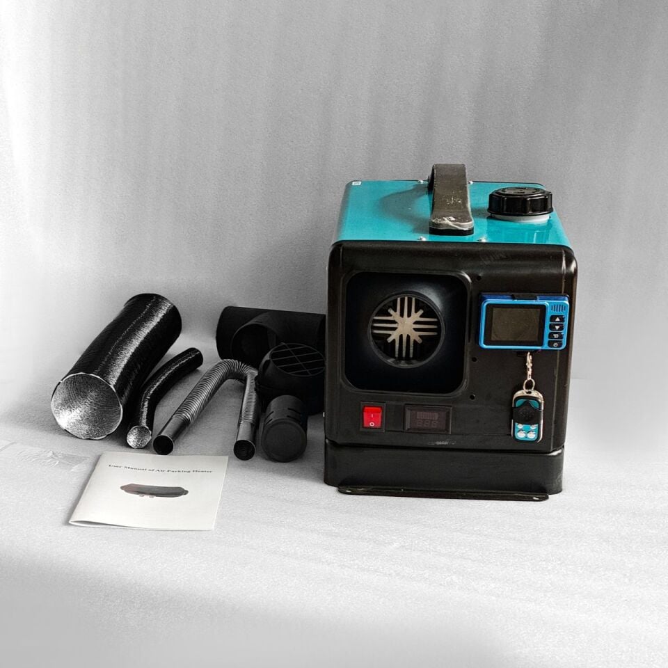 WEBESTEN Akü Entegreli Çanta Tipi Dizel Isıtıcı (12V  - 220V / Bluetoothlu)