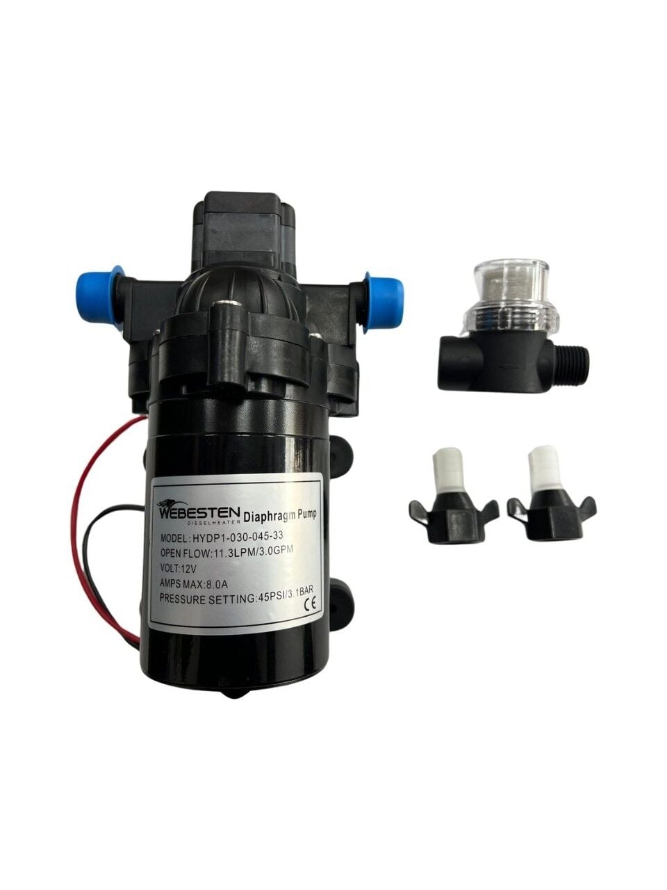 WEBESTEN Karavan Hidroforu - 12V 11.3LPM (45 PSI)
