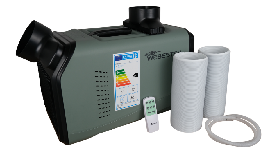 WEBESTEN PORTATİF KLİMA (220V)+ AKÜLÜ DİZEL ISITICI
